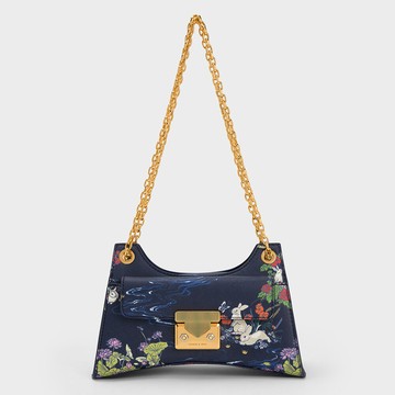 前兔似錦鍊條肩背包