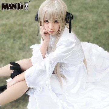 緣之空穹妹春日野穹cos服兔耳洋裝女裝COSPLAY全套連衣裙假發兔子