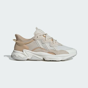 Adidas 愛迪達 Ozweego [ID0671] 男女 運動休閒鞋 復古鞋 緩震 舒適 米白 奶茶