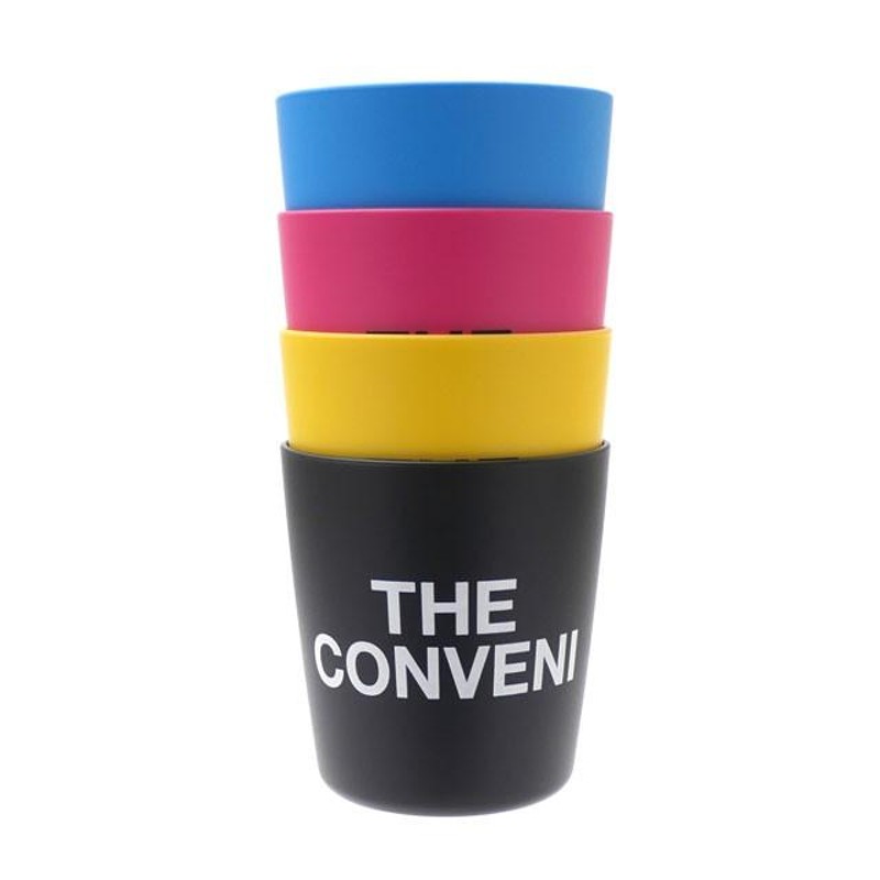 THE CONVENI(ザ・コンビニ) PLASTIC CAP 4PSET (カップ 4個セット