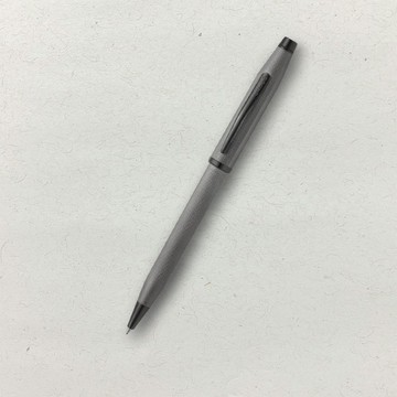 【CROSS】新世紀 亮灰漆鑽石圖騰原子筆 (原廠正貨)