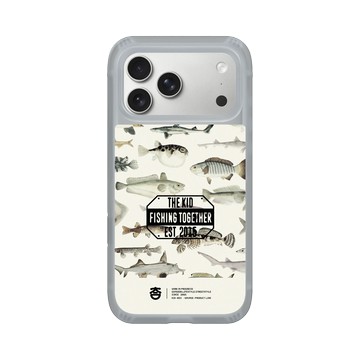 iPhone 17 Pro Max AirX 流變灰 - KID - 魚群圖鑑