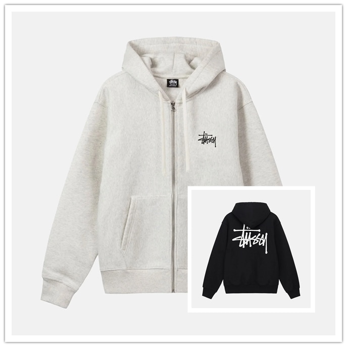 ステューシー STUSSY BASIC ZIP HOOD 1924762 スウェット パーカー 並行輸入品 | LINEブランドカタログ