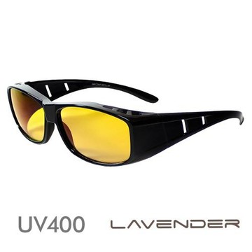Lavender偏光片套鏡 近視老花可戴 9408黃片