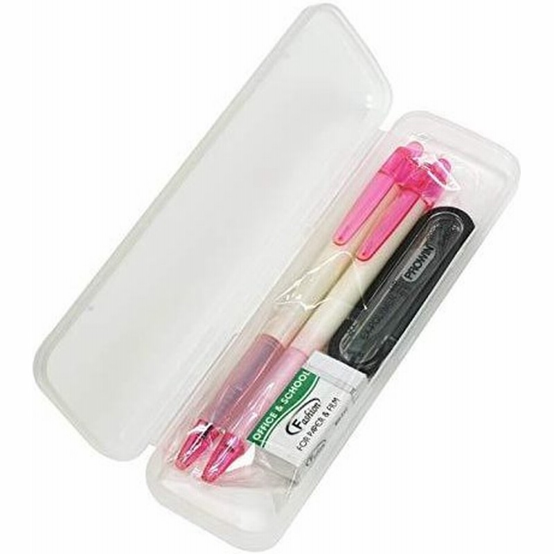 ずっと使えるpp筆箱入ボール シャープキットパステル 5パック のり付opp袋入 実用性の高いpp筆箱 ボールペンとシャープペン 消しゴム シャープ替 通販 Lineポイント最大0 5 Get Lineショッピング