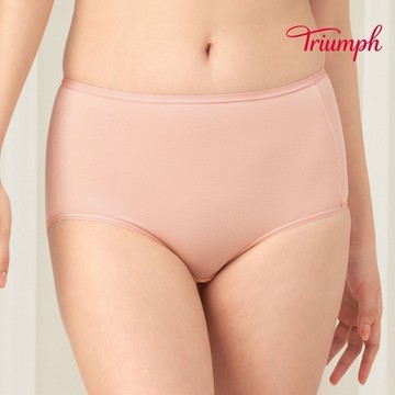 黛安芬-純粹溫柔系列 高腰平口褲 M-EEL 柔粉｜74P6947 WJ