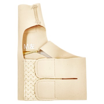 XA 隱形款機能拇指護腕固定帶 適用於腕部固定支撐 適用於左右手 膚色 魔鬼氈可調節固定力度  M  1個