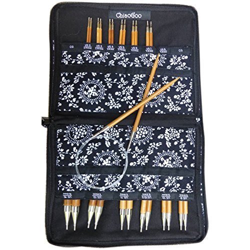 ChiaoGoo Spin Interchangeable Knitting Needle Set Complete Size US