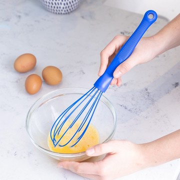 《Colourworks》矽膠打蛋器-藍32cm-- 攪拌棒 攪拌器