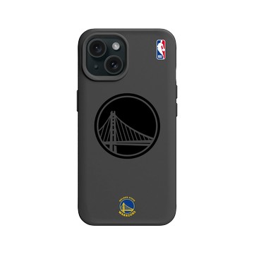 iPhone 15 SolidX 黑 - NBA - B&W-金州勇士 Golden State Warriors B&W - Light