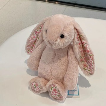 【預購】JELLYCAT 送禮推薦💝 碎花耳 邦尼兔 櫻花粉 毛絨公仔 23cm 海外代購保證正版 生日快樂 生日禮物