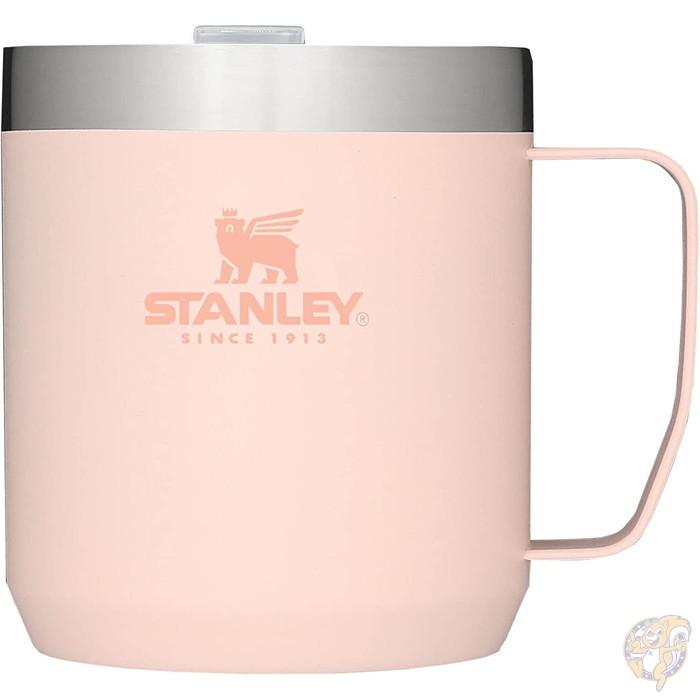 Stanley レジェンダリー キャンプ マグカップ 12oz ステンレス 真空断熱 コーヒーマグ ドリンクスルー蓋付き 送料無料