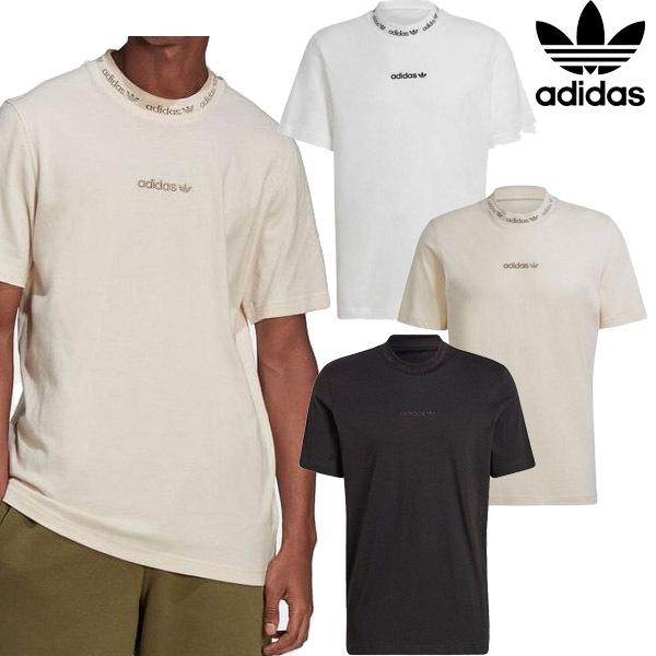 アディダス オリジナルス adidas 半袖 Ｔシャツ トレフォイルリニアTシャツ シンプル 三つ葉 マーク シンプル 襟ロゴ メンズ レディース  ユニセックス | LINEショッピング