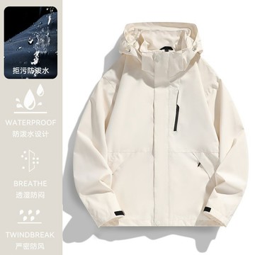 秋冬季軟殼衣三合一衝鋒女新款防風防水戶外小個子登山服外套