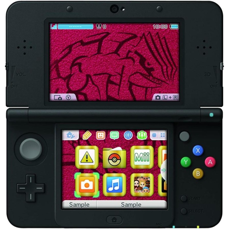 『・美品』new ニンテンドー3DS カイオーガエディション ポケセン限定