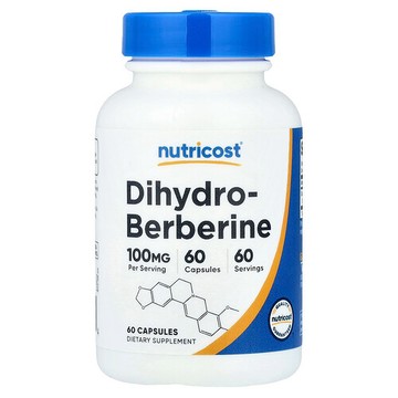 Nutricost, 二氫小檗鹼，100 毫克，60 粒膠囊