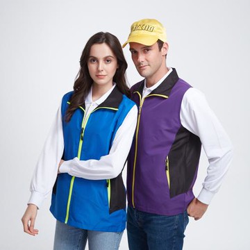 PAUL SAILING防風防水網裡背心-（5色）