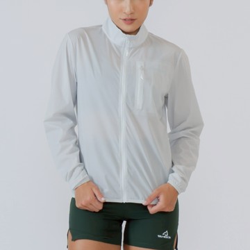 Mni 極輕量越野防風外套 女款 雲灰色