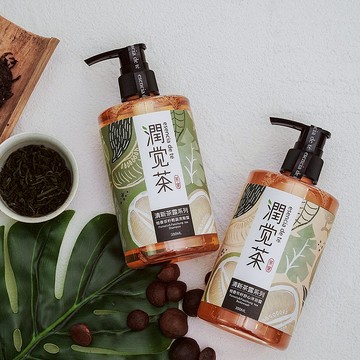 【茶寶 潤覺茶】柚香舒心茶籽沐浴露 350ml