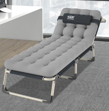 折疊床 折疊床辦公室午休床單人床家用簡易成人午睡行軍三折床躺椅TW