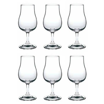 askj 精緻威士忌品酒杯 130ml 6個  1套  41 x 132 mm