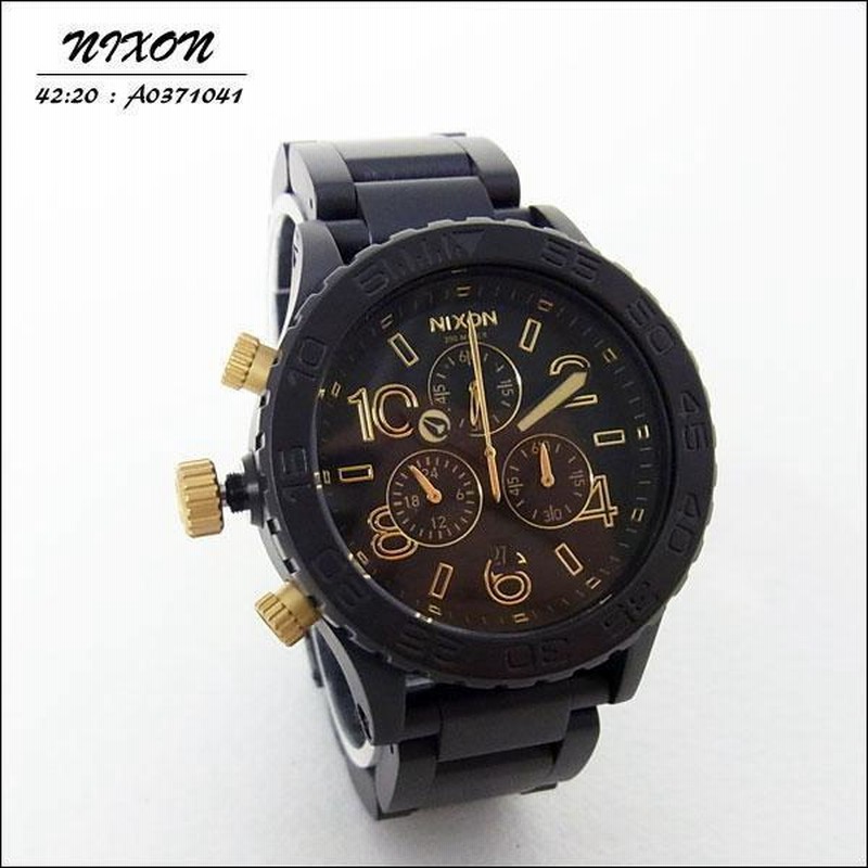 NIXON ニクソン 腕時計 メンズ レディース THE 42-20 CHRONO クロノ