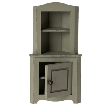 Maileg 角櫃-綠(老鼠) 娃娃屋配件