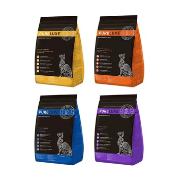 【PURELUXE 純華】 純華 無穀天然糧 400g 1.5kg 添加超級食物 全齡貓 成貓 幼貓 無穀貓 飼料