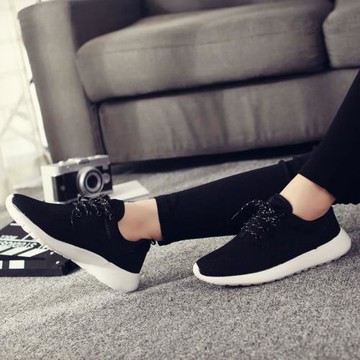 秋季運動鞋情侶男鞋女鞋經典基礎新款透氣百搭休閑健身學生跑步鞋