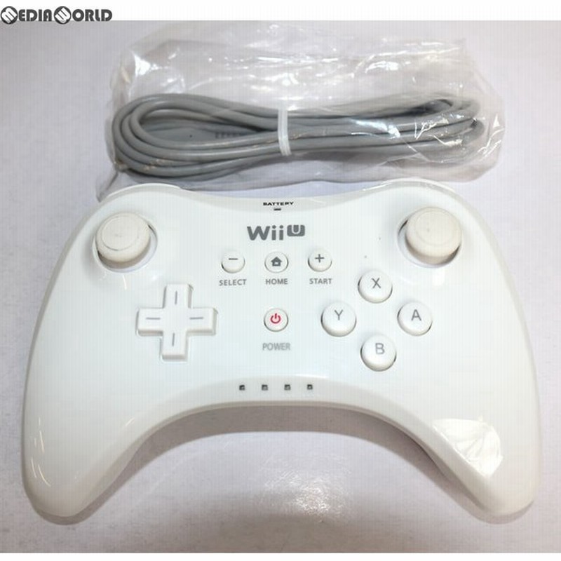 中古即納 Acc Wiiu Wii U Proコントローラー Shiro 白 シロ 任天堂 海外版 Wup A Rswa Usz 通販 Lineポイント最大0 5 Get Lineショッピング