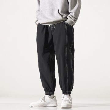 Fashionable loose fitting leggings for men時尚寬松束腳運動褲