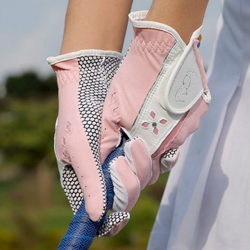 PGM高爾夫手套 女用 韓版 PICK CAT PU防滑手套