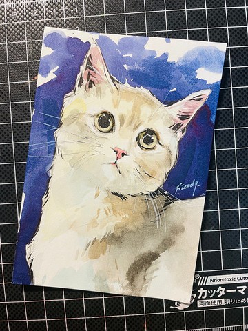 客製寵物肖像 似顏繪(含框)