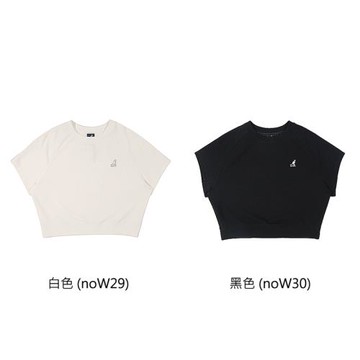 KANGOL 短版上衣 經典袋鼠T恤 女款短袖 65221016