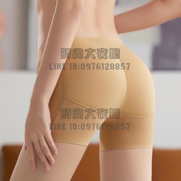 假屁股夏季提臀內褲女自然薄款翹臀神器臀部收腹美臀墊安全褲【時尚大衣櫥】