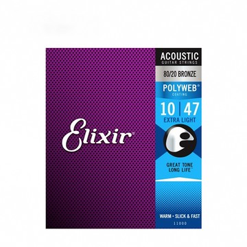 ELIXIR POLYWEB EXXF-11000 民謠吉他 (10~47)