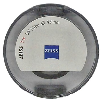 ZEISS 蔡司 T* 鍍膜 UV 濾鏡 43mm 保護鏡頭 提升影像品質  1個