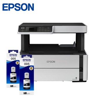 EPSON M2170 高速三合一黑白連續供墨複合機+2組T03Q100黑色高容量墨水