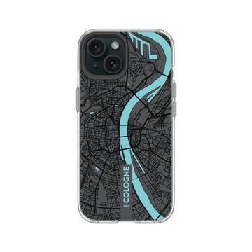 iPhone 15 Clear 透明 - JOCR - Cologne (Black Logo)