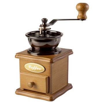 ibili 復古手搖咖啡磨豆機  原木色  1個