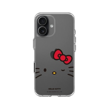 iPhone 17 Clear Case（相機按鈕） 透明 - 三麗鷗-Hello Kitty - 啾咪