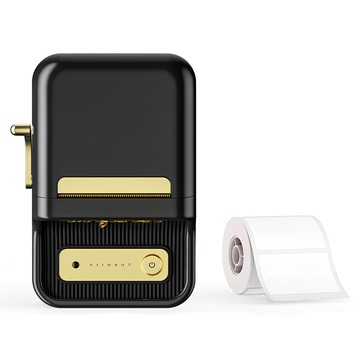 NIIMBOT B21 Pro 標籤機 附標籤紙  黑色  1組