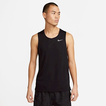 NIKE AS M NK DF MILER TANK 男款 背心 運動背心 慢跑 透氣 黑-DV9322010