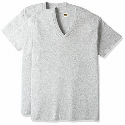 グンゼ インナーシャツ G.T.HAWKINS BASICPACKT-SHIRT 綿100% VネックTシャツ 2枚組 HK10152 メン