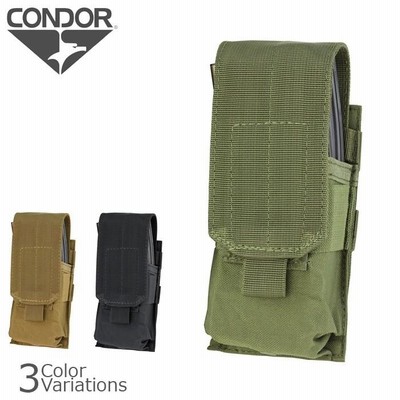 CONDOR OUTDOOR（コンドル アウトドア） Single M4 Mag Pouch シングル マグポーチ 【レターパックライト対応】 MA5