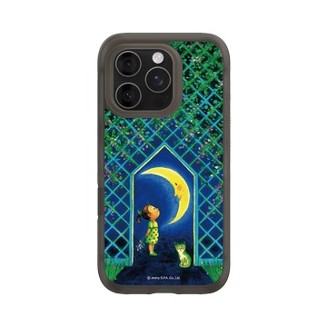 iPhone 16 Pro AirX 本質黑 - 幾米 Jimmy Liao - 幸運遇見你-遇見月亮