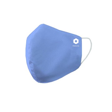 Parasol Dony Children's 3 Layer Reusable Cloth Anti-Bacteria Face Mask Kids Size 3 plus Years - Blue 5 Masks