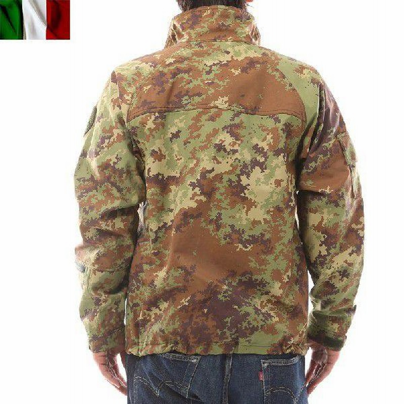 実物 USED イタリア軍 ソフトシェルジャケット ミリタリー