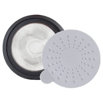 上龍 不鏽鋼水槽濾網 專利儲水蓋 可拆式 重複使用  1個