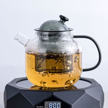 mrwater玻璃泡茶壺電陶爐煮茶壺玻璃壺日式茶水分離耐高溫煮水壺